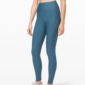 Lululemon flurry up super high rise tight 28" size 6